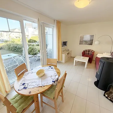 F Haus Moewe Whg 01 Mit Terrasse & Kamin Apartman *
