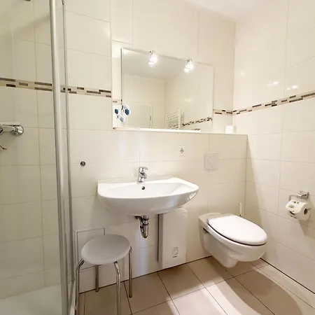 F Haus Moewe Whg 01 Mit Terrasse & Kamin Apartman *